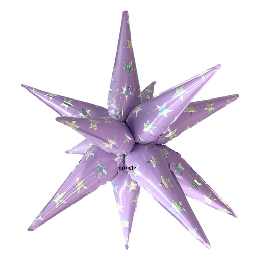 Charmed: Purple Sparkle Starburst